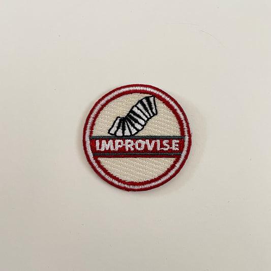 Improvise - Badge